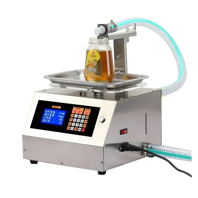 Honey filling machine liquid numerical control quantitative viscous paste washing liquid automatic sub packaging machine