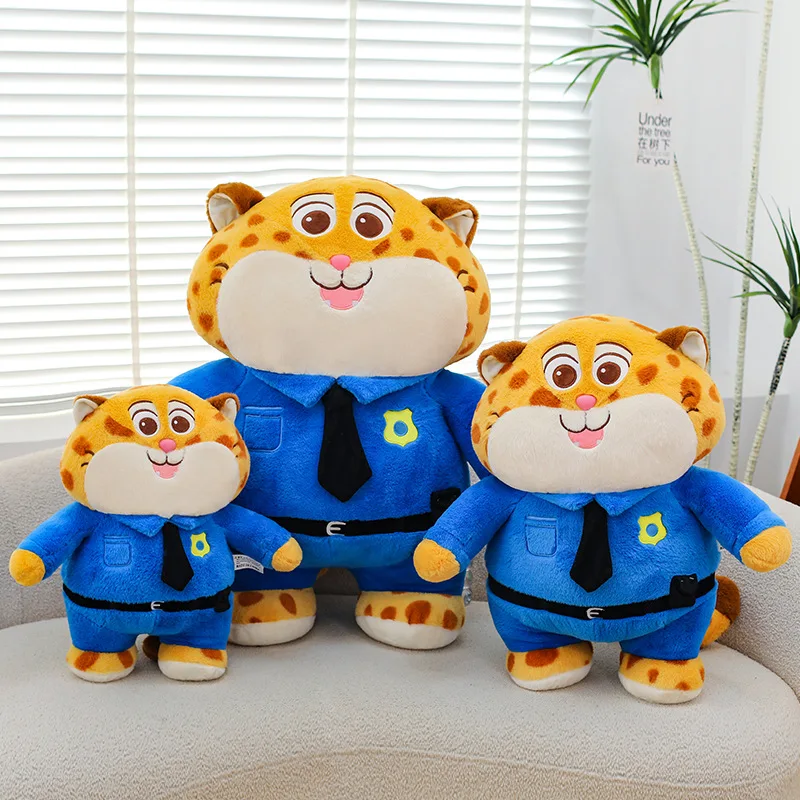 ديزني Zootopia Clawhauser ألعاب من نسيج مخملي لطيف لينة السمين Clawhauser دمية أريكة غرفة ديكور وسادة النوم رفيق هدية عيد الميلاد