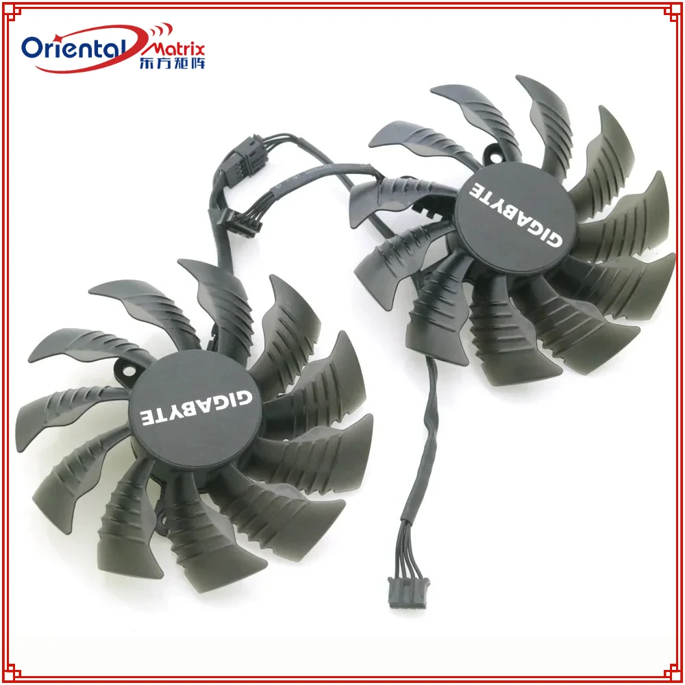 PLA09215S12H 86mm 12V 0.55A 4Pin VGA Fan For Gigabyte GTX1050TI GTX1050 GTX1060 GTX1060WF2OC Graphics Card VGA Cooling Fan