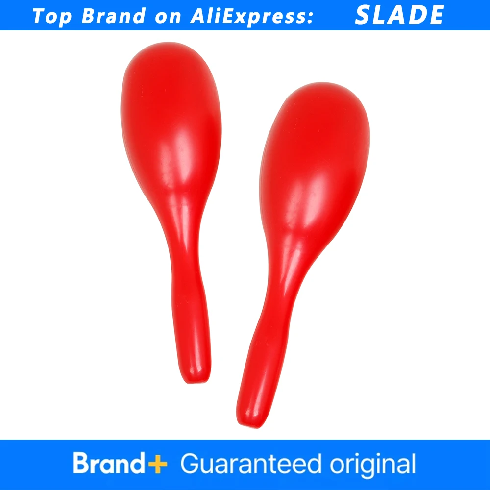 SLADE Maracas الرمال المطرقة الطفل طفل الكرة لعبة البلاستيك الرمال المطرقة حشرجة الموت آلة موسيقية شاكر ألعاب أطفال الموسيقى تعلم الصوت