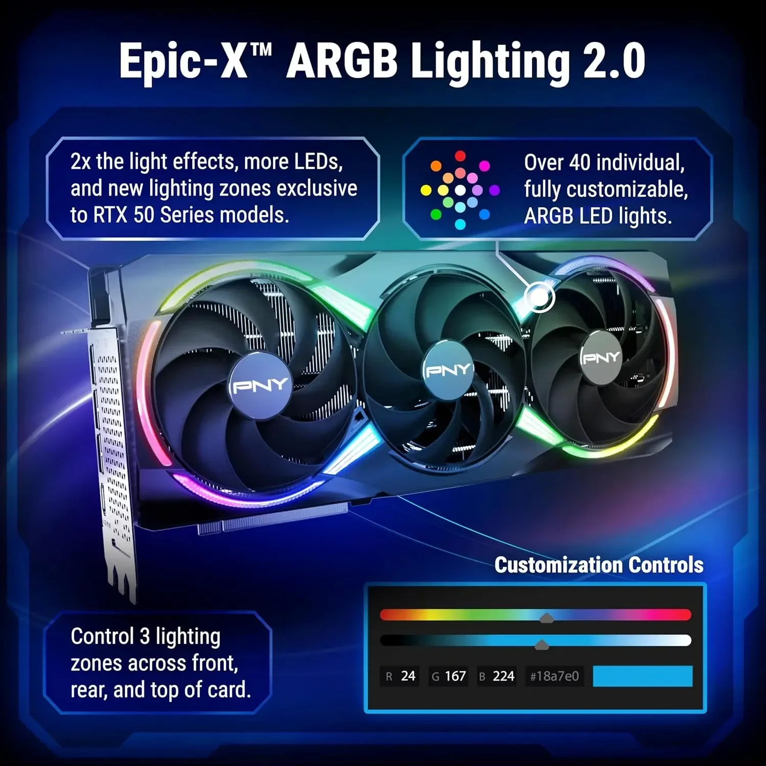 Card (16GB GDDR7, 256-bit, Boost Speed: 2775 MHz, PCIe® 5.0, HDMI®/DP 2.1, 2.99-Slot, NVIDIA Blackwell Architecture, DLSS 4)
