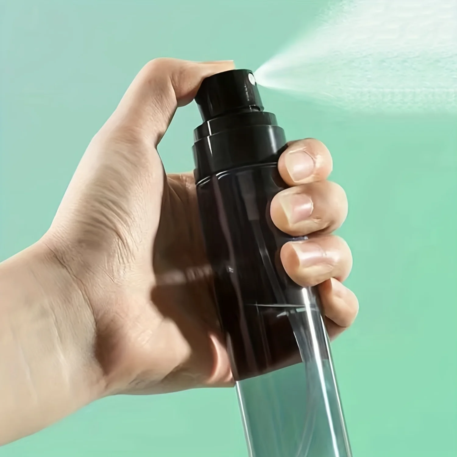 

120ml Clear Mini Spray Bottle - High Precision Atomizer - Reusable & Portable - Salon-quality Makeup, Hygienic Cleaning, Skin Ca