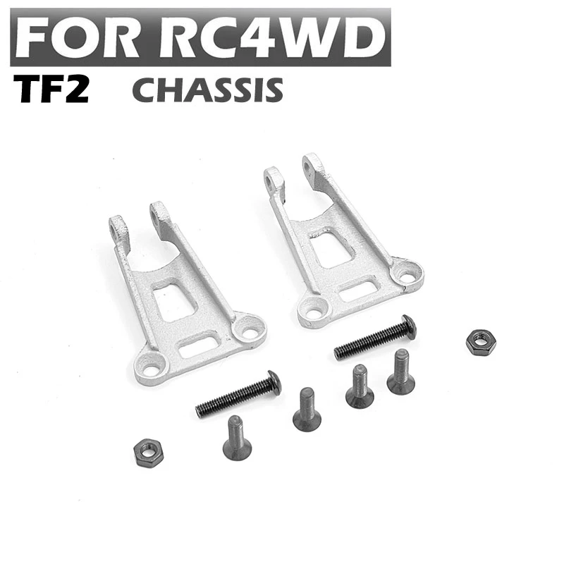 Cchand Front Shock Absorber Trip Modification Kit for 1/10 Rc Crawler Car 4WD Trail Finder 2 Chassis