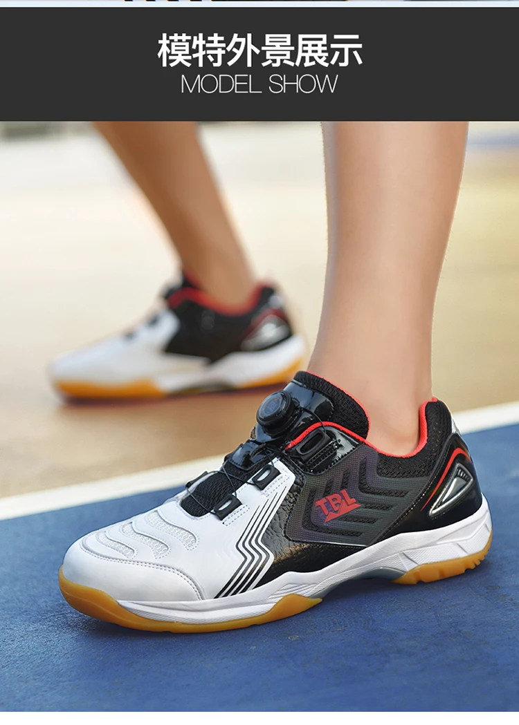 

Women's badminton shoes Summer running shoes Shock-absorbing table tennis shoes Rubber upper
