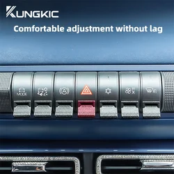 For BYD Dolphin Seagull Car Center Control Navigation GPS Button Knob Decoration Cover for Dolphin Mini 2021-2025 Accessories