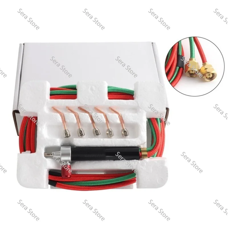 OxyAcetylene Suction‑Injection Welding Torch Portable Gas Welding Gun for Metal Welding Brazing Work