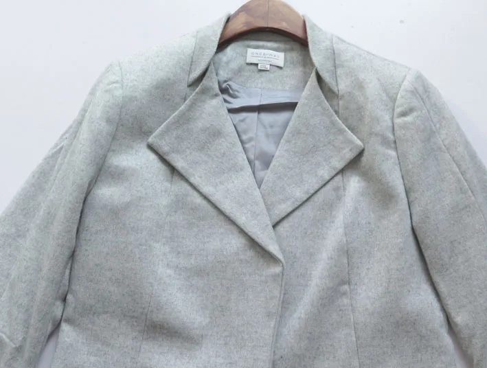 

Australian Brand Woolen Tweed ort Coat Women's plus Size Suiting Jaet 3J Spring Season High Content Wool Fabric