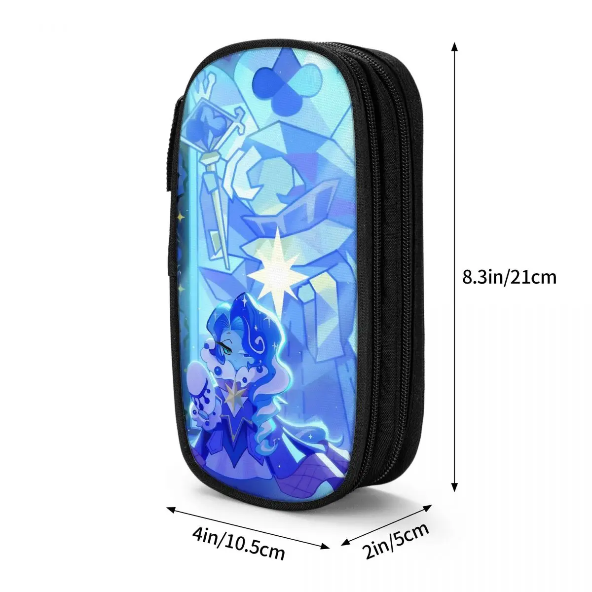 

Shadow Milk Cookie Run Kingdom Art Мультяшные пеналы CRK Game Сумка для ручек для студентов Большая вместимость Студенты Школьные пеналы