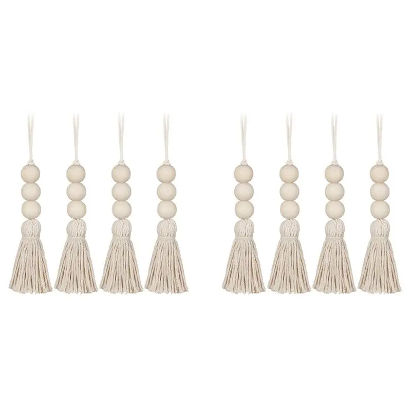 Abre-Wood Bead Garl…