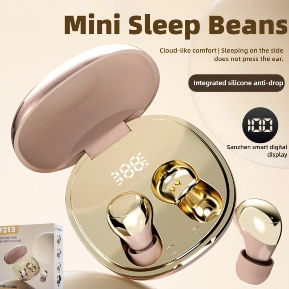 

Mini Sleep In-Ear Earbuds Wireless Bluetooth V6.0 Invisible Design Noise Reduction Ultra Long Battery Life For Sports & Sleep