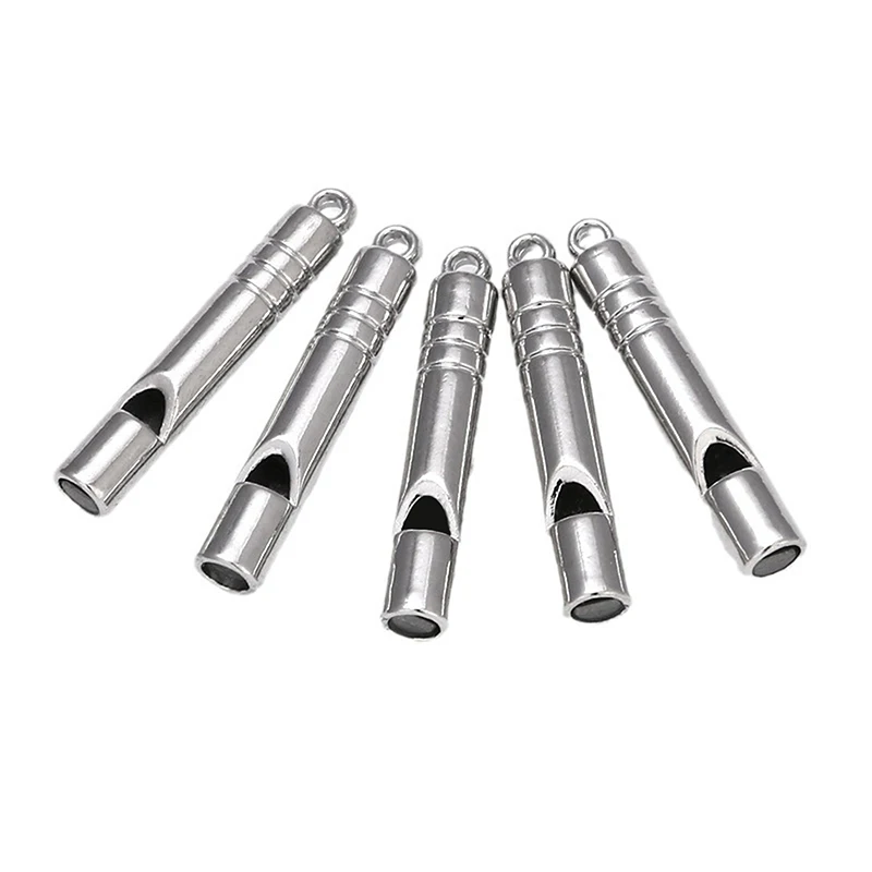 Nuevos silbatos de emergencia de aleación de Zinc: equipo de supervivencia ruidoso y duradero para senderismo al aire libre, Camping y deportes de aventura