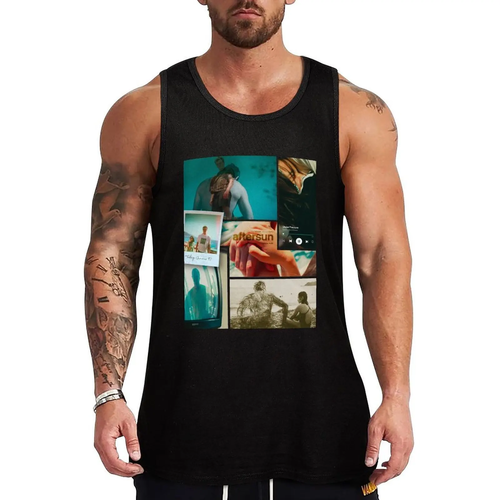 

aftersun Tank Top Moisture Wicking Sports Tank Top Running Workout Shirt