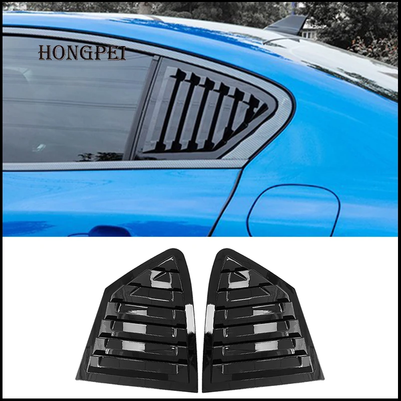 

Car Styling For Ford Focus 2019 2020 2021 2022 Rear Window Blind Shades Louver Frame Sill Molding Cover Sticker Trim Accessories