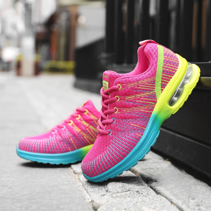 Real air cushion sole hot selling women's shoes Korean version sports shoes