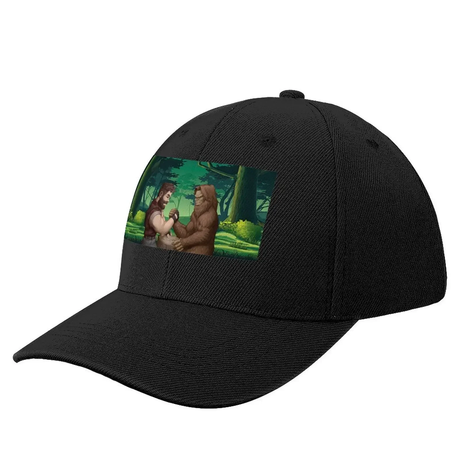 

Bigfoot vs Lumberjack Baseball Cap Luxury Cap Golf Fashion Beach Caps Male Women's