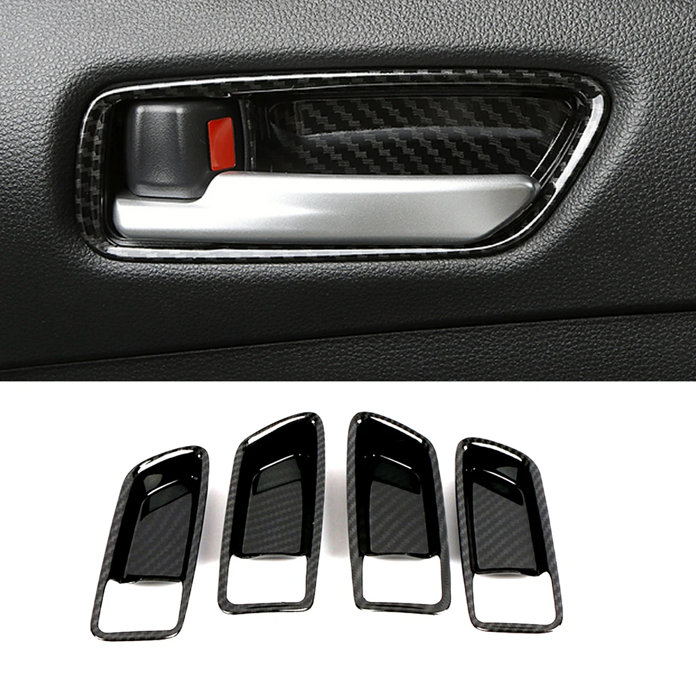 For Toyota Corolla E210 2019-2022 LHD Refit Central Console Dashboard Trim Part Modify Carbon Fiber Interior Accessories