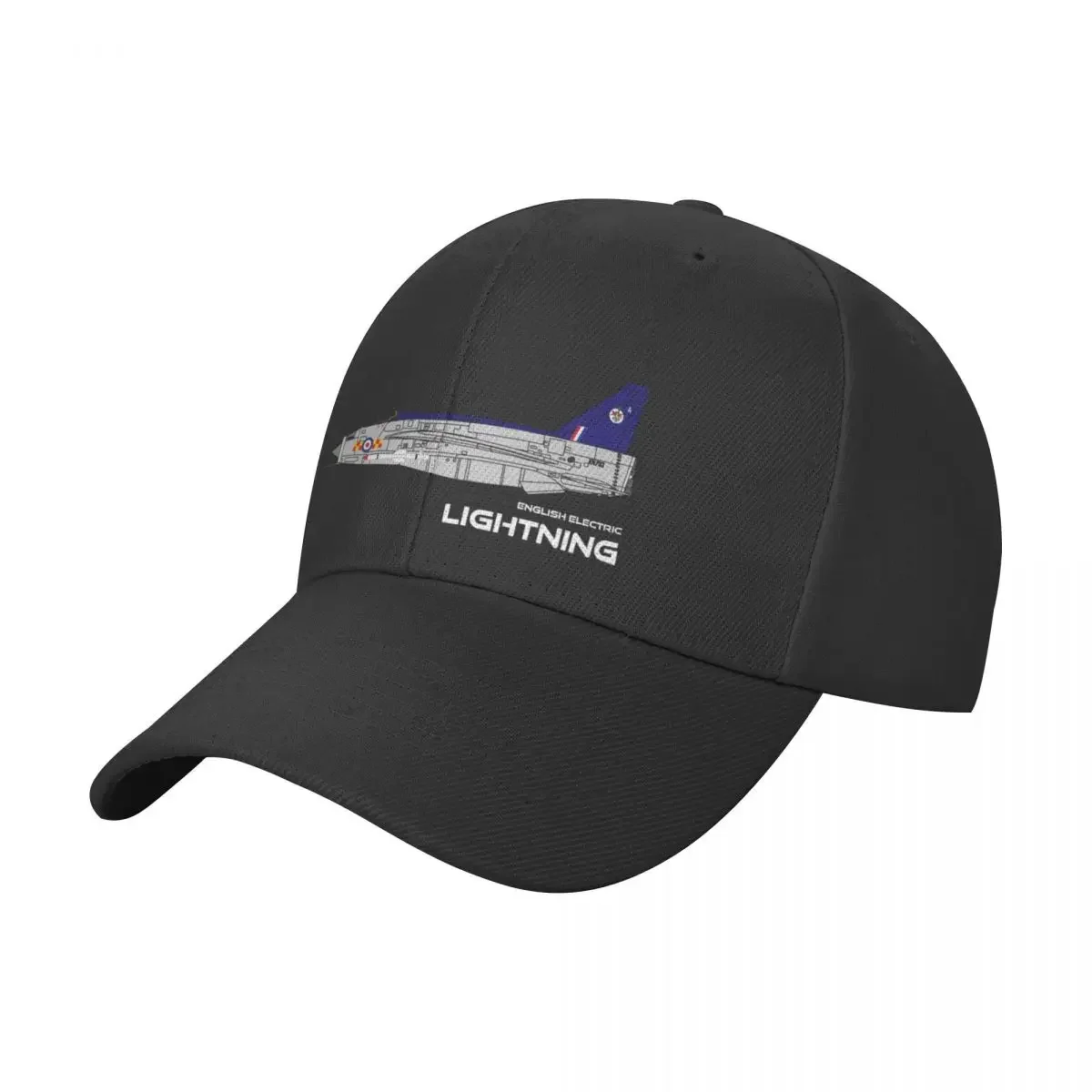 

English Electric Lightning (92 Sqd RAF) Baseball Cap Snap Back Hat Luxury Man Hat Women's Men's