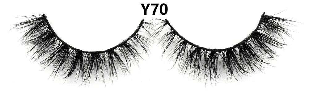 Großhandel Nerzwimpern 3D Flauschige Wispy 12mm-20mm Wimpern Natürliche Weiche Flauschige Falsche Wimpern 500 Stile Verfügbar – Detail 37