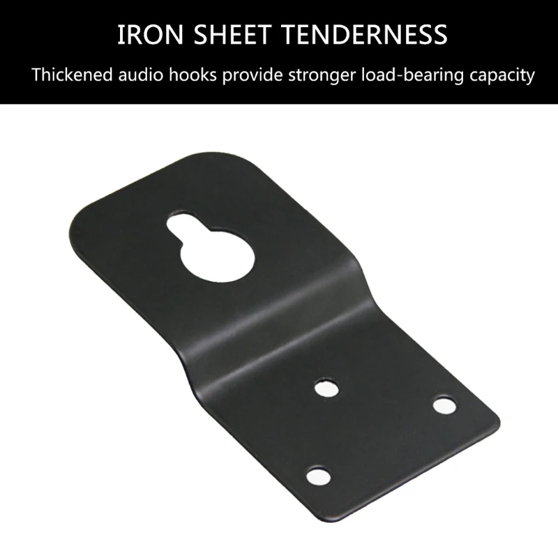 090f Speaker Tugas Berat Dinding Mount Bracket Pembicara Pembicara Dinding Stand Speaker Pemegang