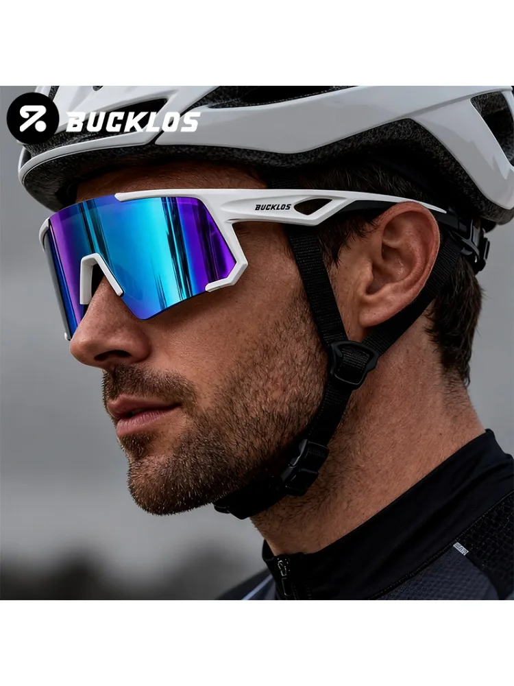 AliExpress NONE BUCKLOS Polarized Cycling Glasses UV400 Outdoor Sports Sunglasses Men Women MTB Cycling Goggles Road Bike Eyewear