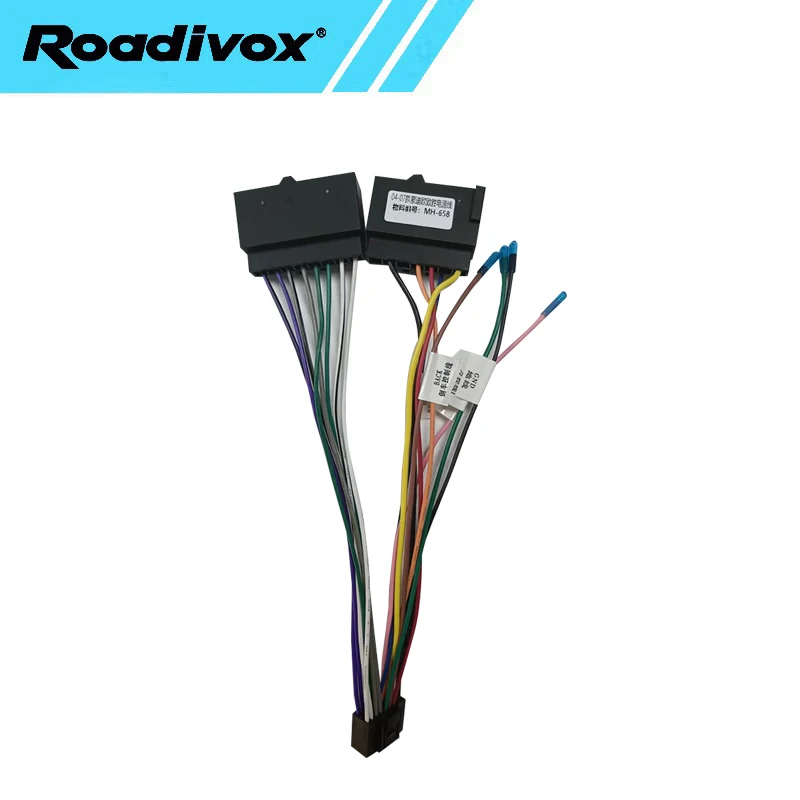 16pin Wiring connector Harness Plug Power Cable adapter For Ford Mondeo Focus MK1 android car radio stereo