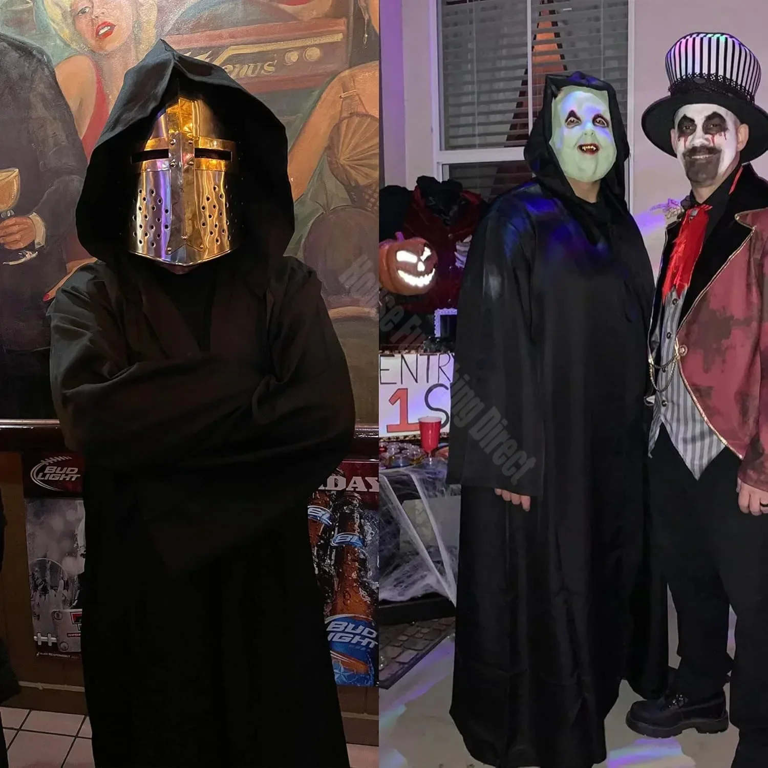 Halloween Cloak Black Death Cloak Witch Devil Costume Vampire Party Children's Cloak cosplay