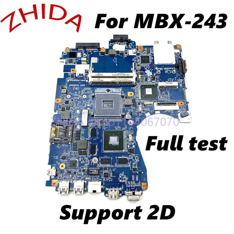 

For SONY VPCF23 VPCF series PCG-81311L Laptop motherboard GT540M 1GB HM65 DDR3 V081_MP_MB MBX-243 Mainboard Full tested