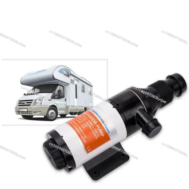 

Self Priming Macerator Pump 12V SFMP1-120-01 / 24V SFMP2-120-01 12GPM for RV Boat Marine Trailer Toilet Sewer