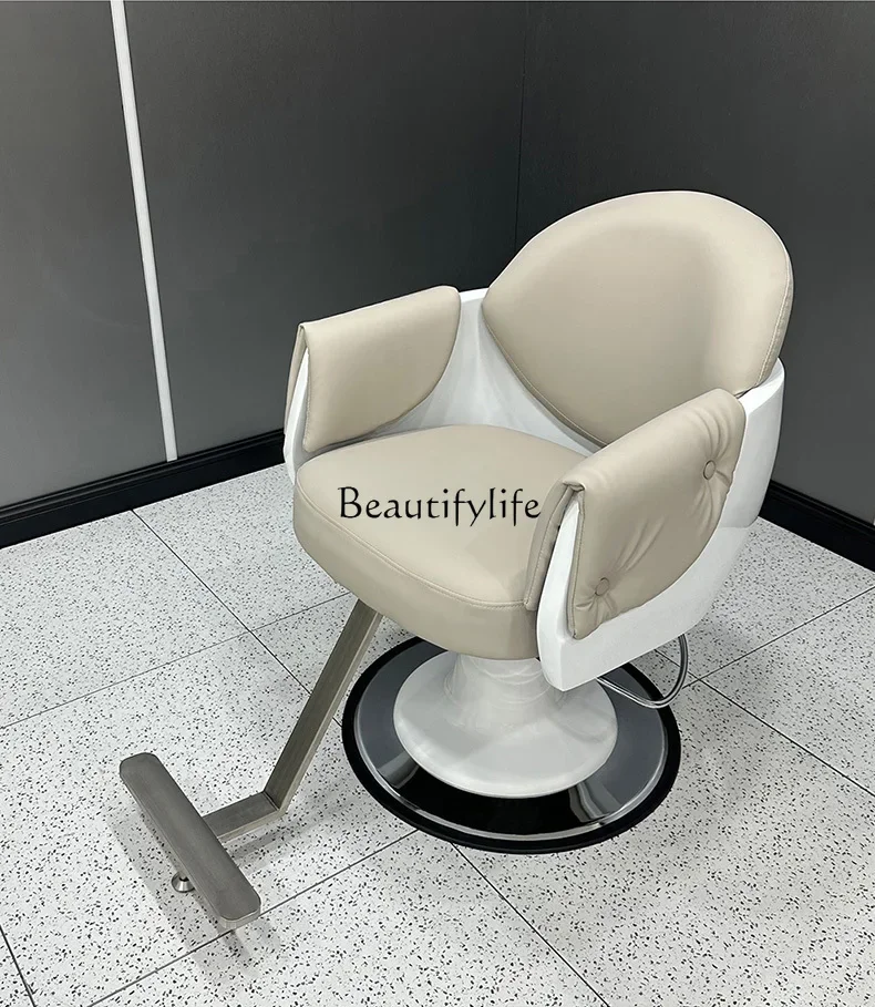 

For Hair Salon Hair Cutting Chair Adjustable Barber Shop Rotating High-Grade Hot Dyeing Hairdressing Chair