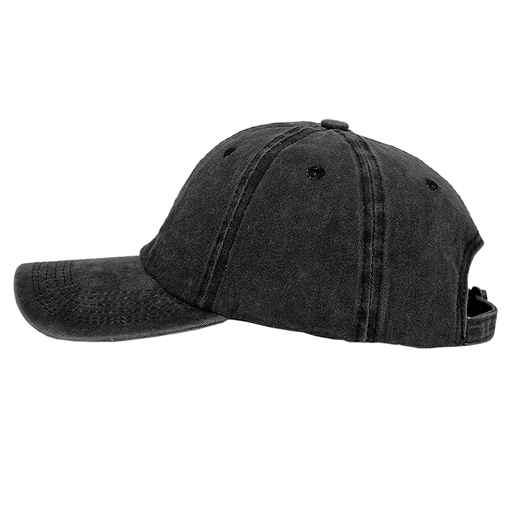 Custom Hat Baseball Cap 100% Washed Cotton Add Your Design Logo Text Photo Black Khaki Customize Caps for Men Women USA Shipping view 4