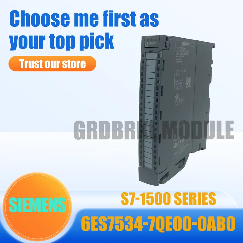 

Новый оригинальный модуль аналогового ввода SIEMENS 6ES7534-7QE00-0AB0 S7-1500