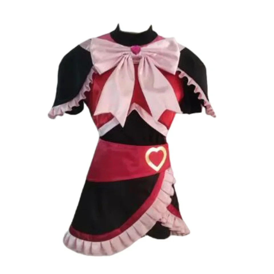 Cure Black/Misumi Nagisa Cosplay Costume/Shoes/Wig Custom Made-Festival Outfit Halloween Christmas Carnival Party