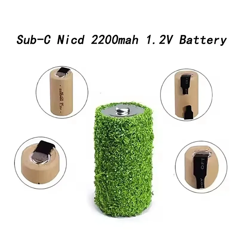 2200mAh Ni-Cd Rechargeable Battery for Makita Bosch Hitachi and DeWalt Power Tools, Screwdriver Battery, 1.2V, High Quality - view 5