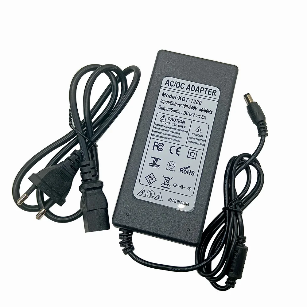 DC 5V 12V 24V Adapter Power Supply AC 100V-240V 1A 2A 3A 5A 6A 8A 10A Charger Converter Adaptor For LED Strips Light CCTV Lamp