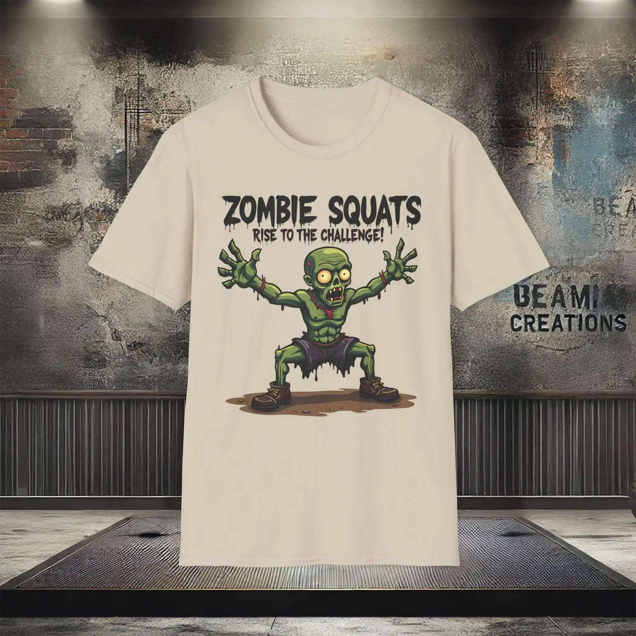 

Футболка Zombie Squats WorkouT, забавная одежда для фитнеса и спортзала, восстановление на вызов, пауэрлифтинг для влюбленных
