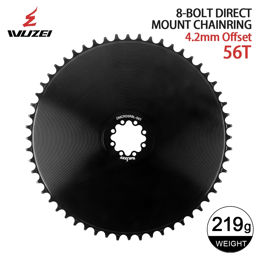 8 Bouten Direct Mount Kettingblad voor SRAM AXS Force Rood 40 42 44 46 T 48 T 8 Bolt smalle Brede Kroon Racefiets Kettingwiel - afbeelding 1