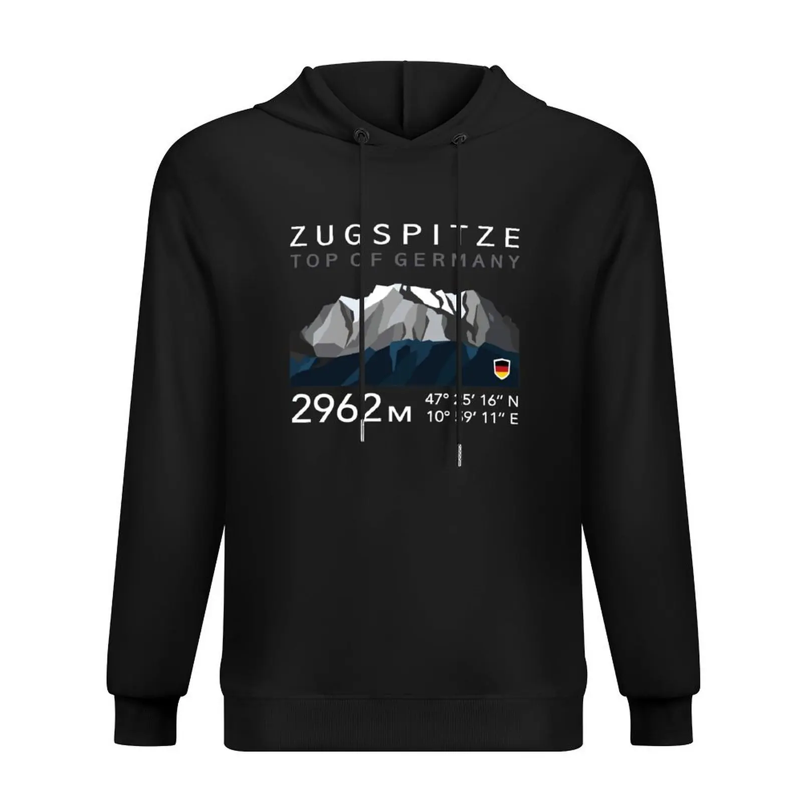 Zugspitze 2962 Garmisch Partenkirchen Bavaria ألمانيا جبل هوديي الملابس الجمالية رجالي هوديي #1