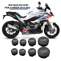 8PCS Chassis Plugs For BMW S1000XR S 1000XR 2013-2022 2019 2020 2021 Motorcycle Frame Hole Cover Caps Plug Frame Cap S1000 XR