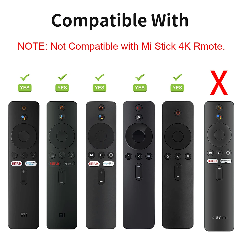 Pokrowiec na Xiaomi Mi Box S Redmi TV Stick 1080P 4A 4X 4 S silikonowy pilot pokrywa Shell Protector