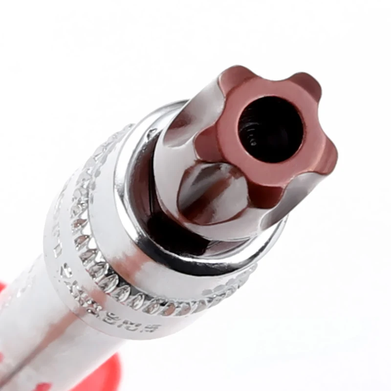 Imagem -03 - Pentalobe Chave de Fenda Bit Grupo Torx Star Head Cr-v Material Auto Ferramenta Hand Drive Socket Point T10-t50 Pcs por Conjunto