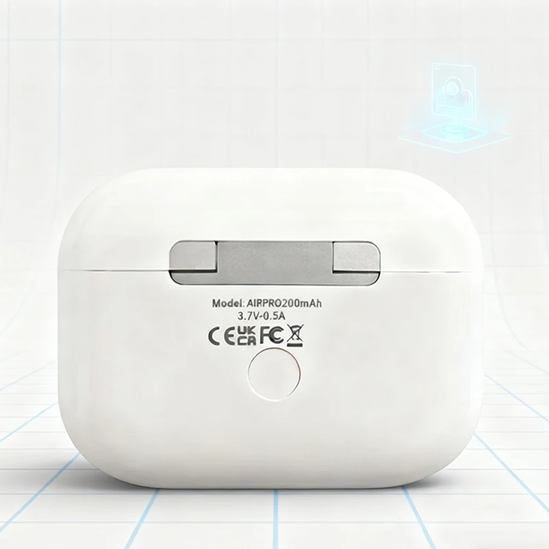 A9 Professional Wireless Bluetooth Headphones Smart Touchscreen Earplugs Noise-Cancelling Headphones for Sports and Gaming