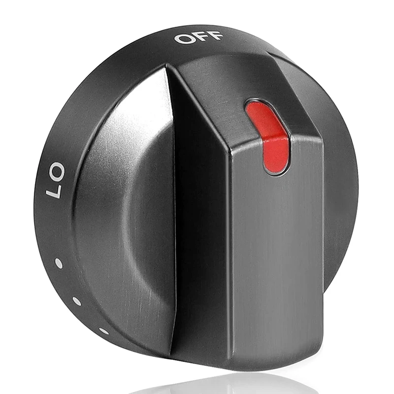

1Pcs DG64-00473B Black Knobs Stainless Knobs For NX58M6850SG,NX58J5600SG,NX58J7750SG