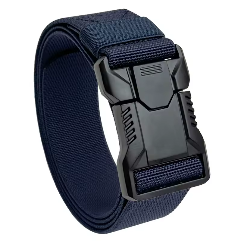 Red Ears Plastic buckle tactical belt men's multifunctional military fan canvas belt outdoor faux nylon training waist belt - Image 8