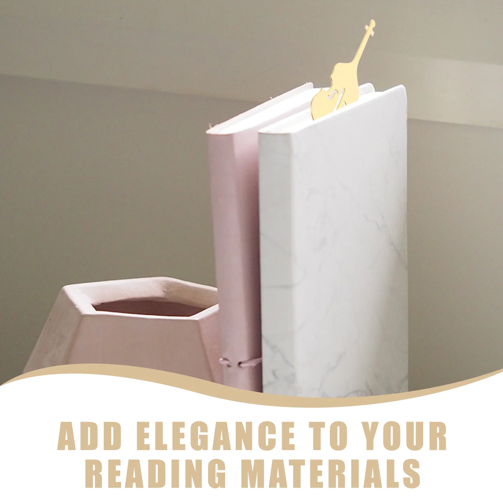 خمر الكمان المرجعية المعادن تصميم جوفاء كتاب الملحقات للقراء الكتابين الموسيقيين السفر القراءة آلة موسيقية