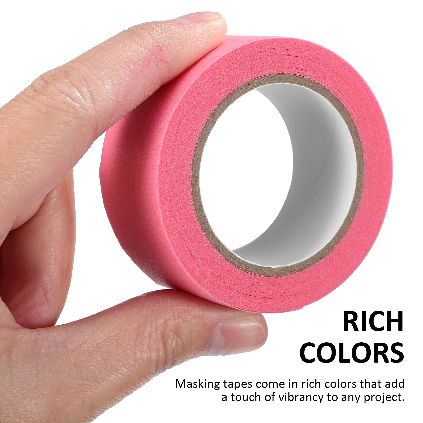 8 قطعة 8 لفات 8 لون شريطٌ لاصق ملون Diy بها بنفسك الحرفية سجل القصاصات اللوحة الزخرفية قوس قزح الفنان الشريط للكتابة القابلة للإزالة لا #2