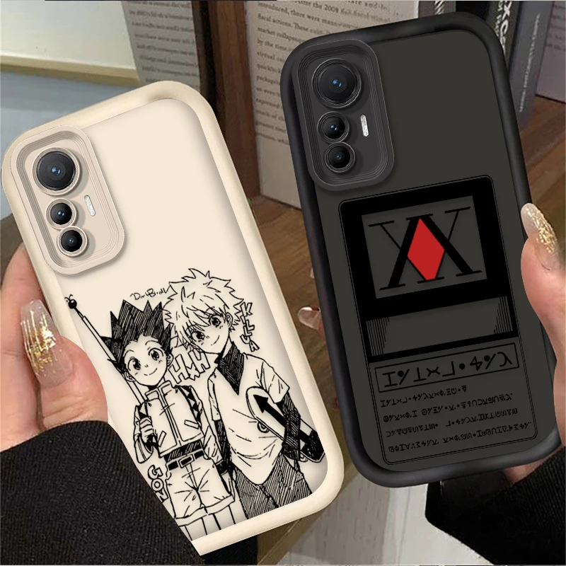 Funda de Anime HUNTER×HUNTER para Xiaomi Poco X7 X6 X5 X3 NFC F7 F6 F5 F3 M7 M6 Pro 4G 5G Mi 12 11 Lite NE 5G 13T 12T 11T 14T Pro