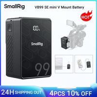SmallRig VB99 SE mini V-Mount Battery 99Wh / 6800mAh V Mount Battery with PD65W USB-C Fast Charging for Camera Camcorder Monitor