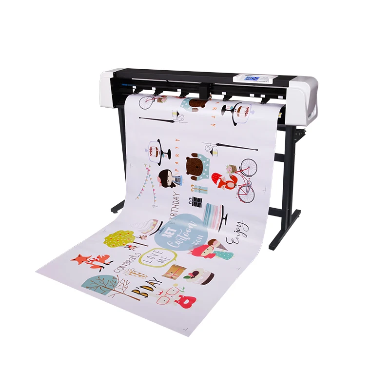 Double Head Vinyl Cutter Plotter Car Film Cutter Machine with Printer 1 PPF Cutter for Vinyl Graphic Design
