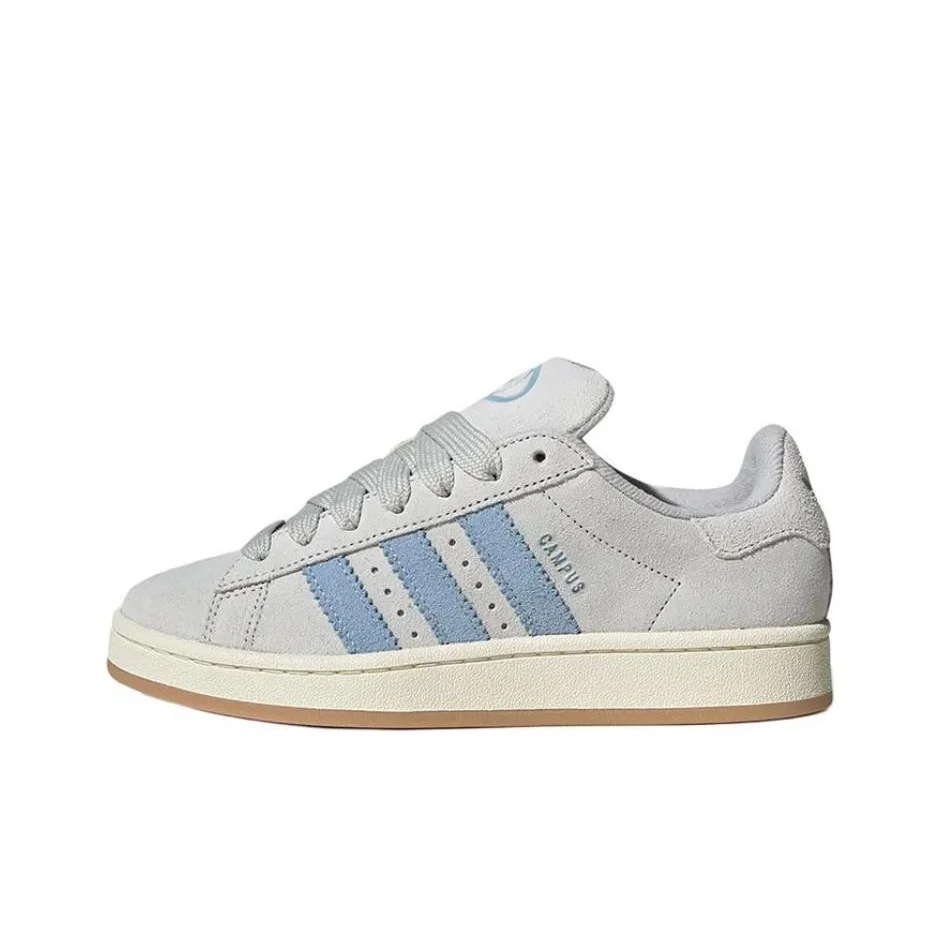 Adidas Originals CAMPUS 00s Textil, Piel Sintética, Piel de Vacuno Dividida, Zapatillas Bajas de Skateboard para Mujer Gris JH5627