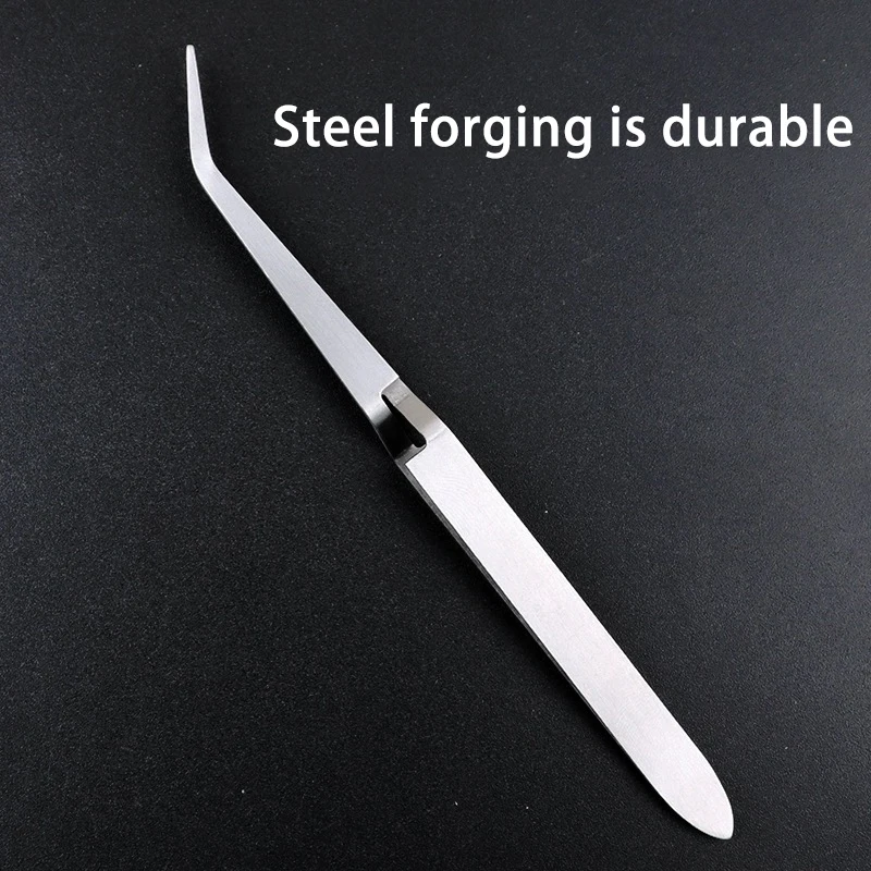 1Pc Multifunction Stainless Steel Nail Art Shaping Tweezers Cross Nail Clip Manicure Tools Fashion New Nail Art Tool